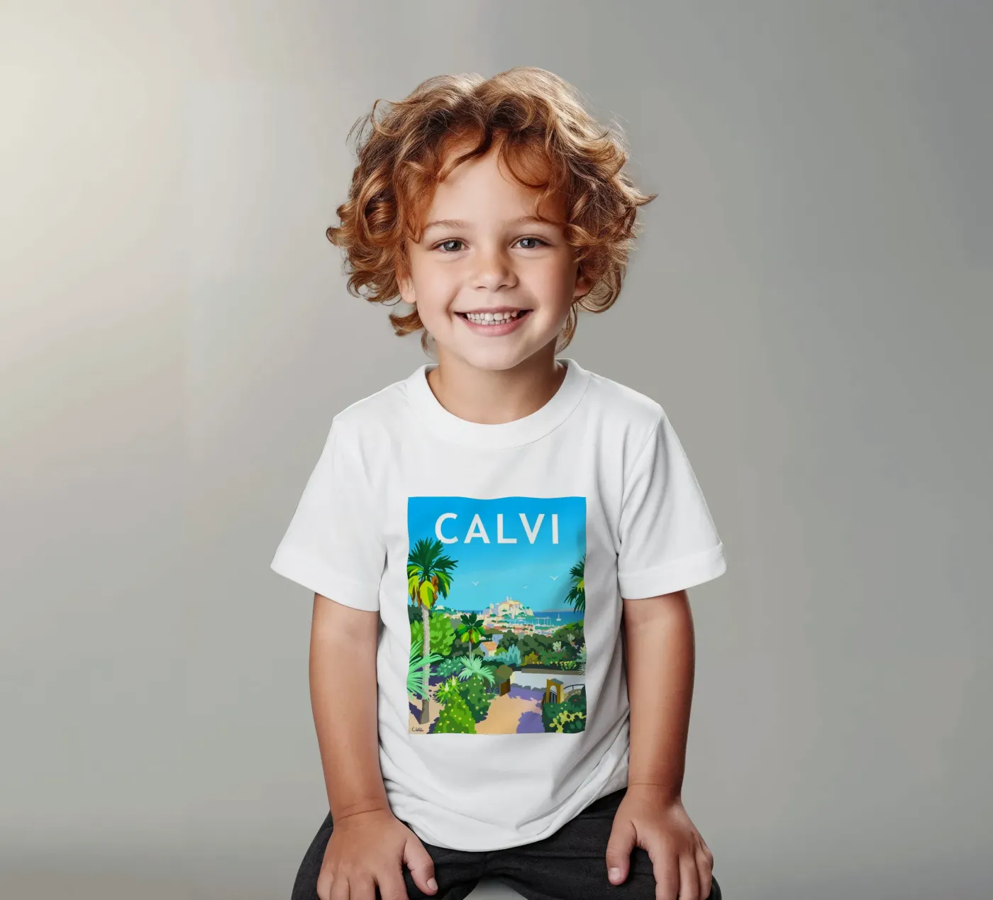 Calvi t-shirt bambini da C.WILL