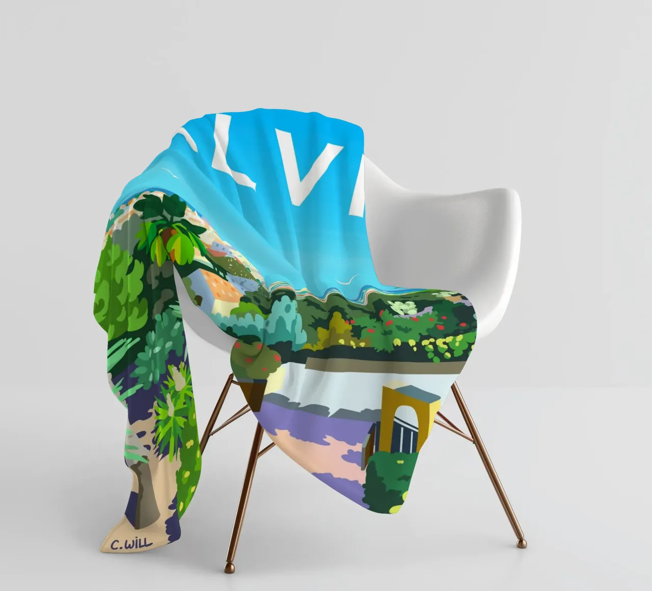 Calvi coperta in pile da C.WILL