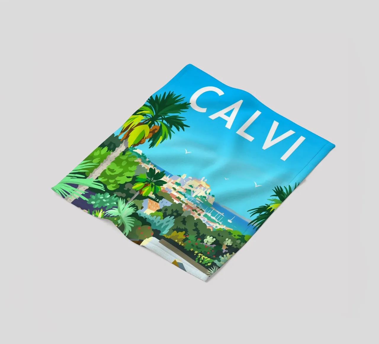 Calvi coperta in pile da C.WILL