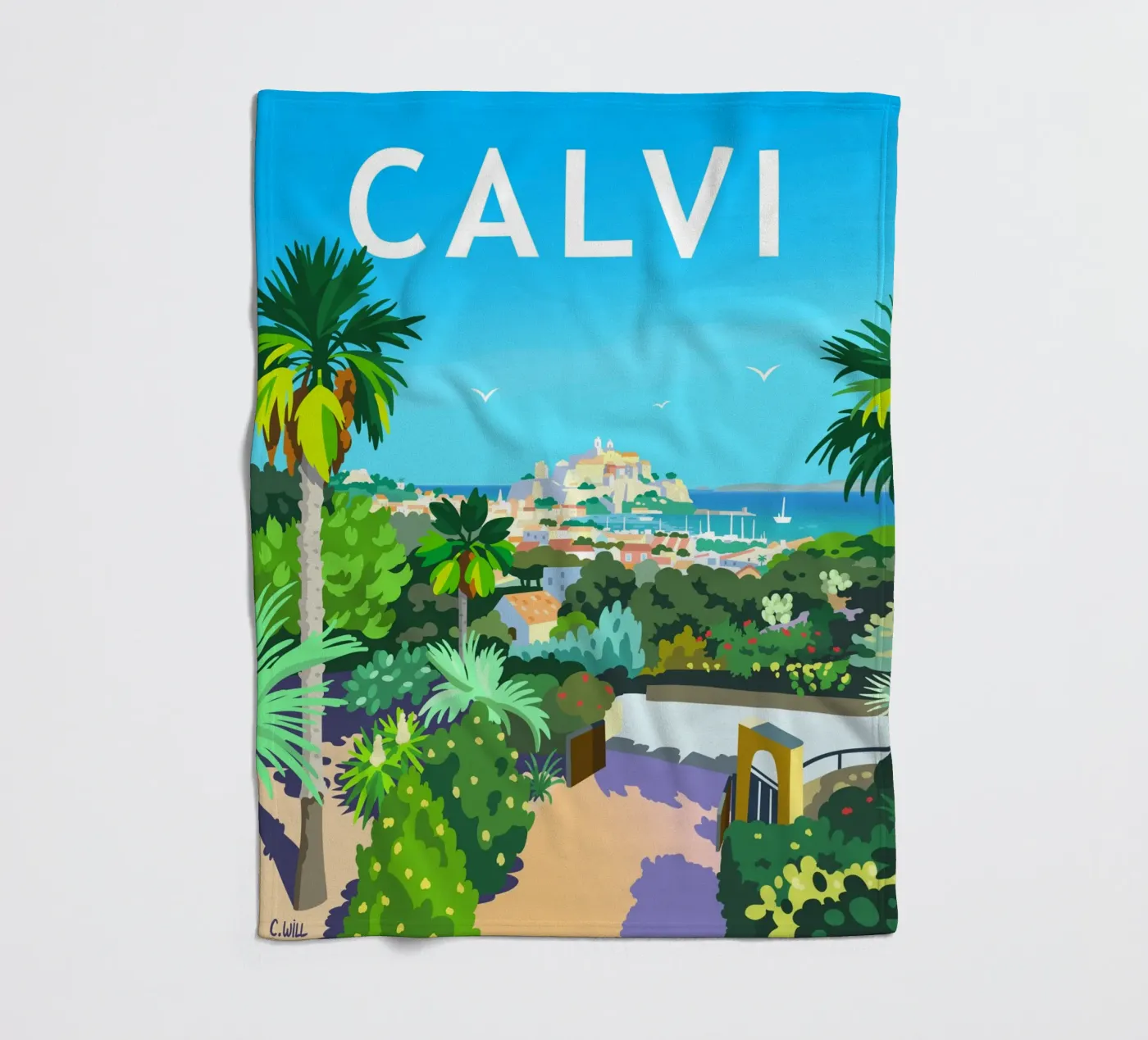 Calvi Fleecedecke von C.WILL