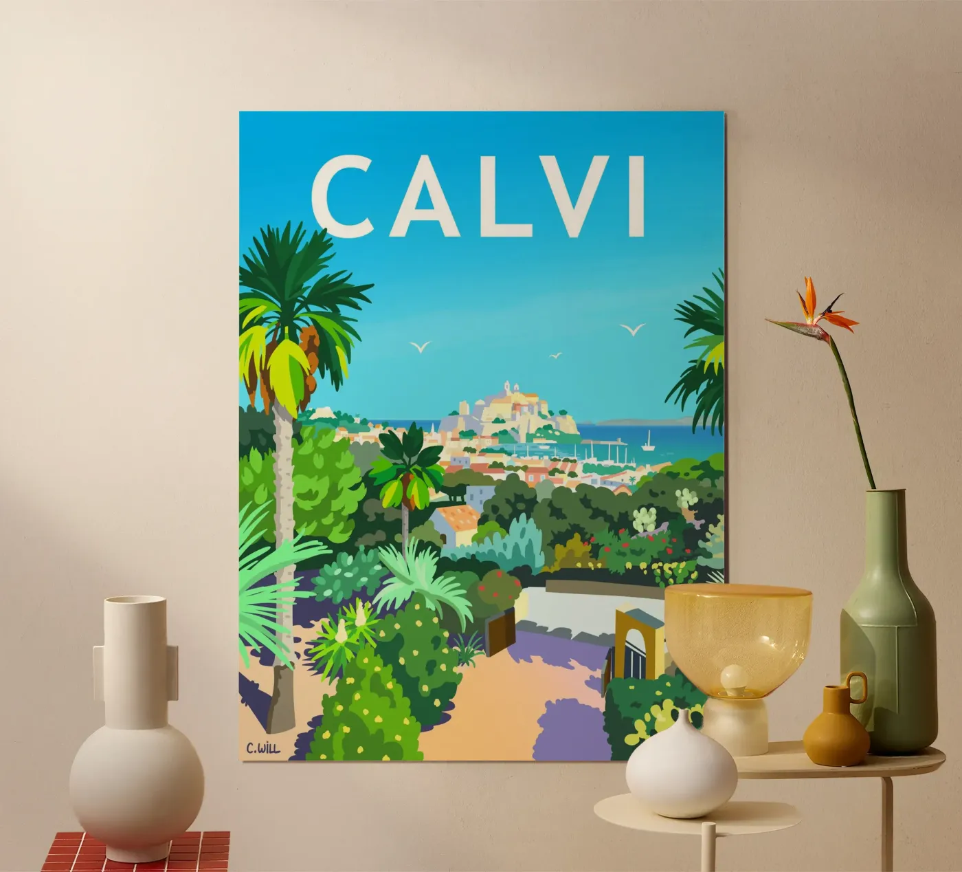Calvi poster da C.WILL