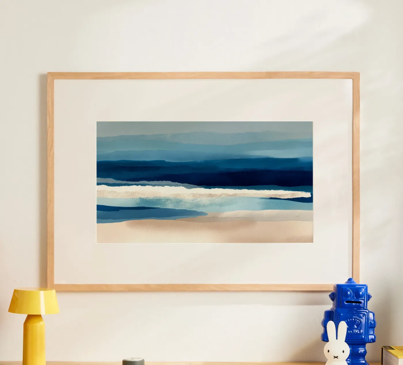 Kust Surf poster van Matthias Keller Studio