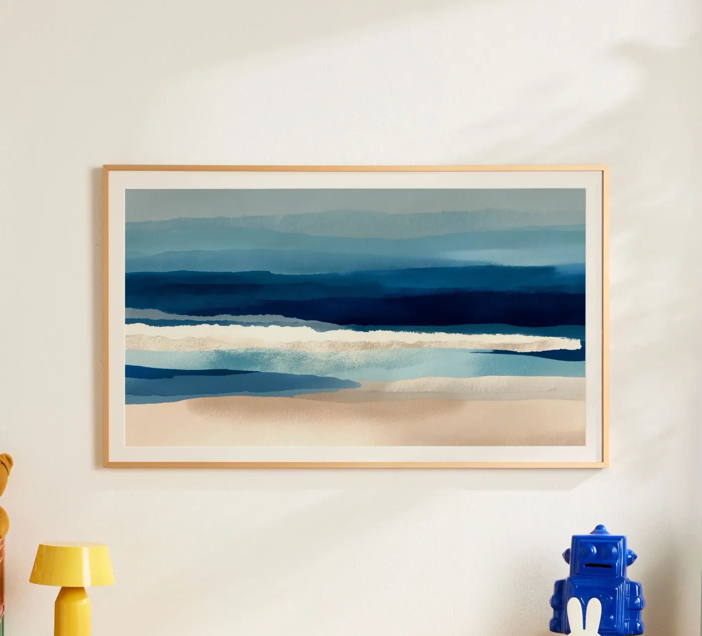 Kust Surf poster van Matthias Keller Studio