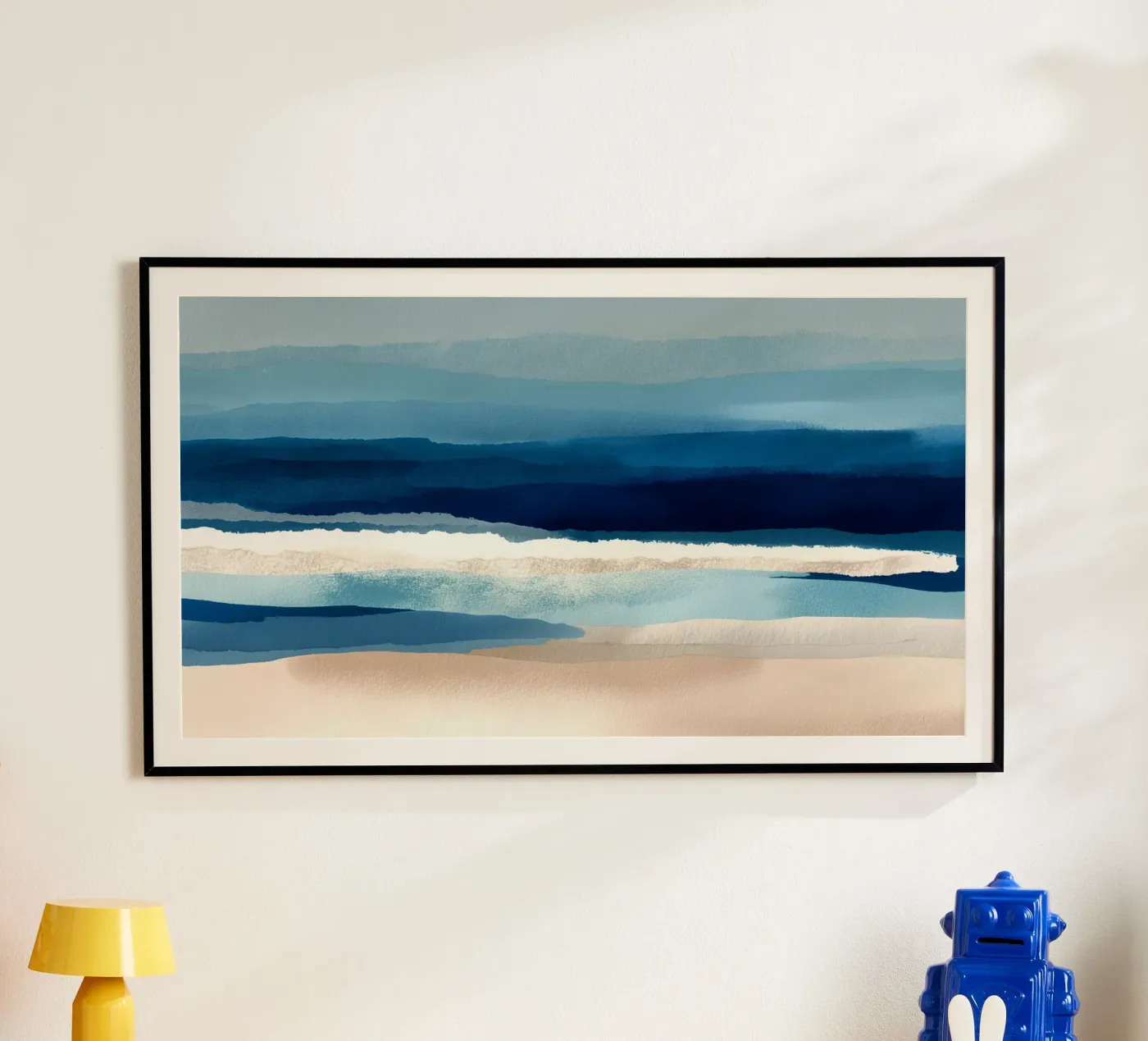 Kust Surf poster van Matthias Keller Studio