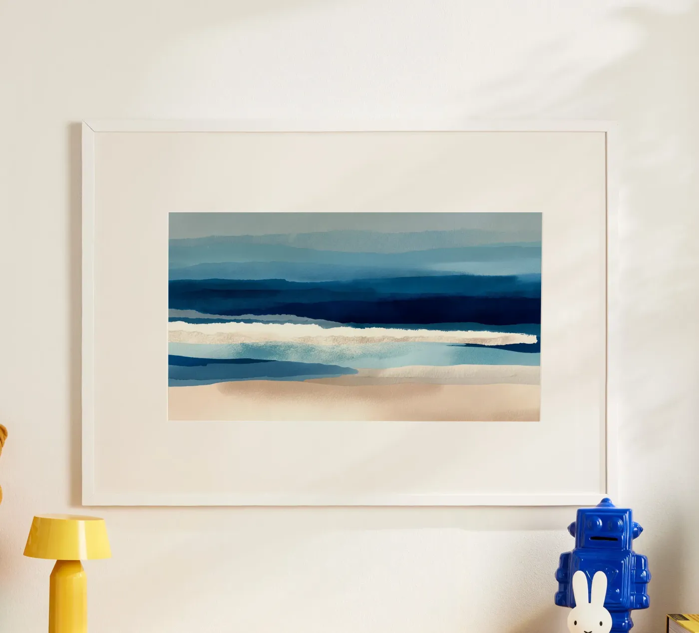 Kust Surf poster van Matthias Keller Studio