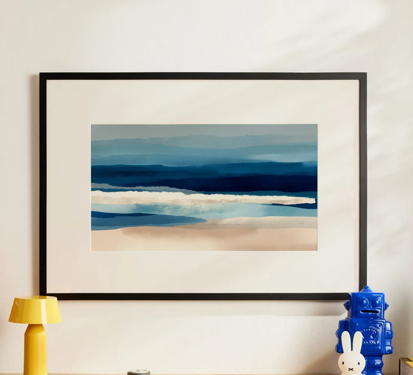 Kust Surf poster van Matthias Keller Studio