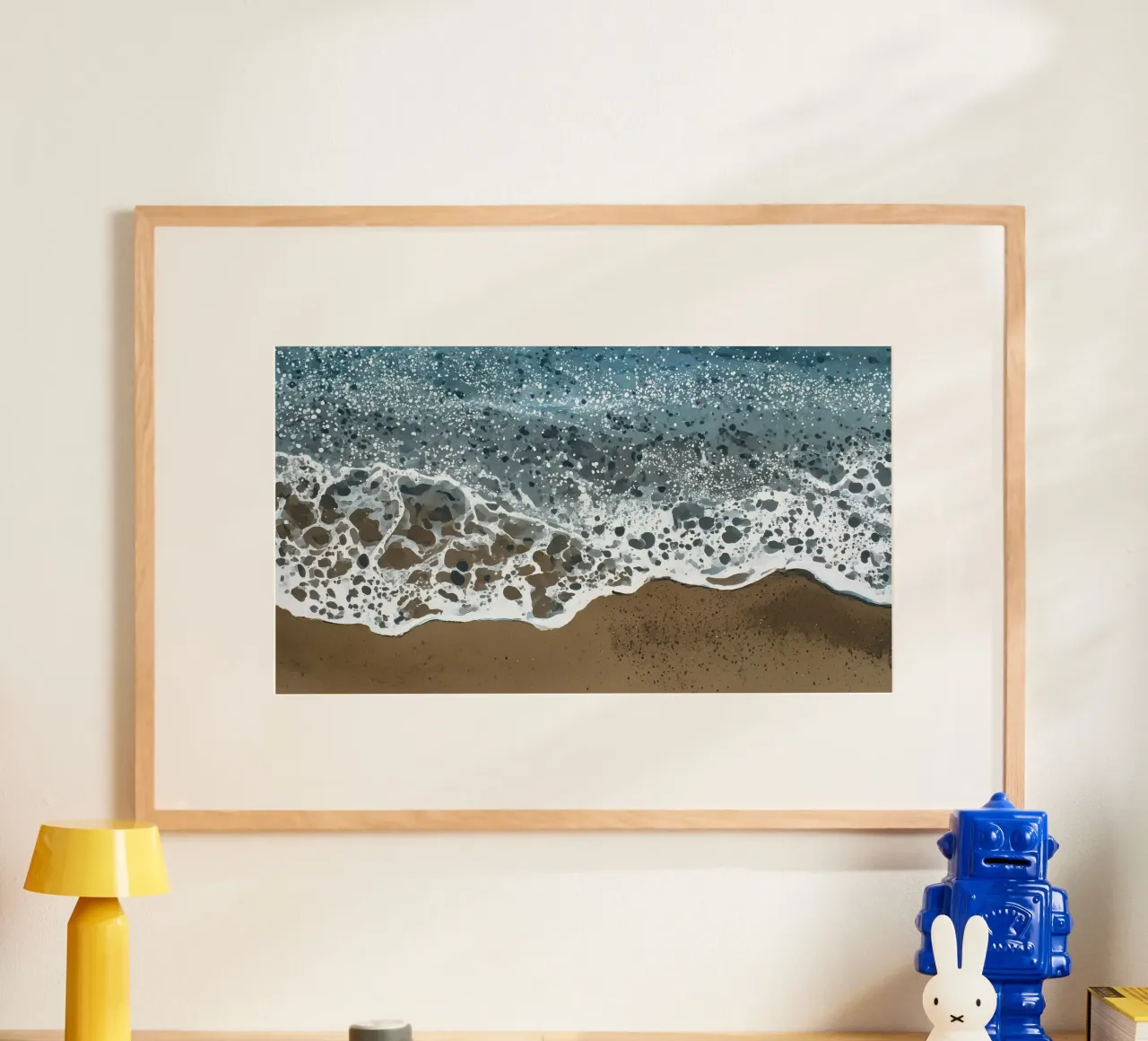 Foam Patterns poster by Matthias Keller Studio