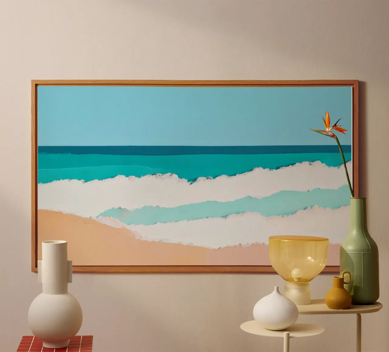 Orizzonte tranquillo alluminio dibond da Matthias Keller Studio