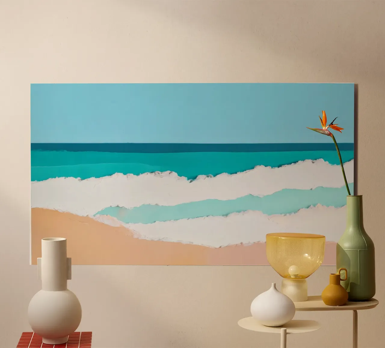 Orizzonte tranquillo alluminio dibond da Matthias Keller Studio