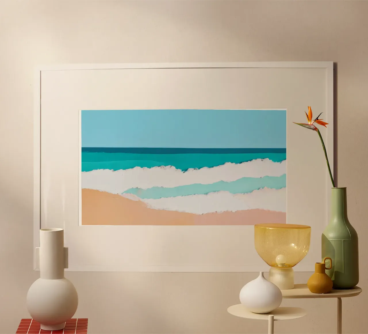 Orizzonte tranquillo poster da Matthias Keller Studio