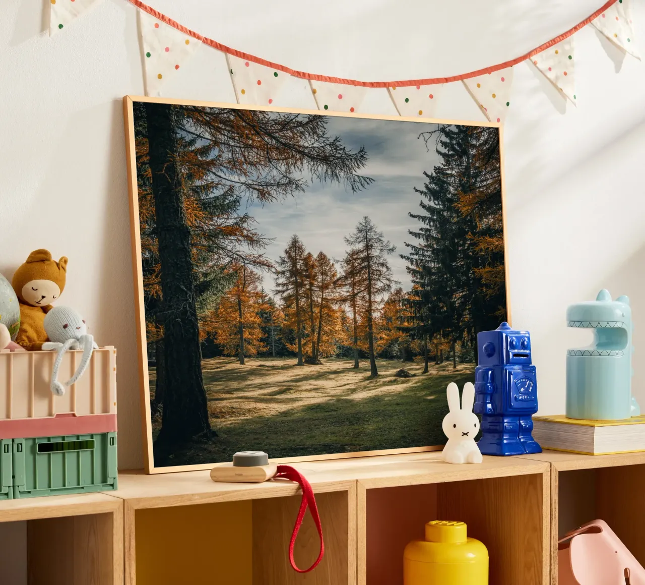 Larici d'autunno in Svizzera carta hahnemühle da mbgraphx2