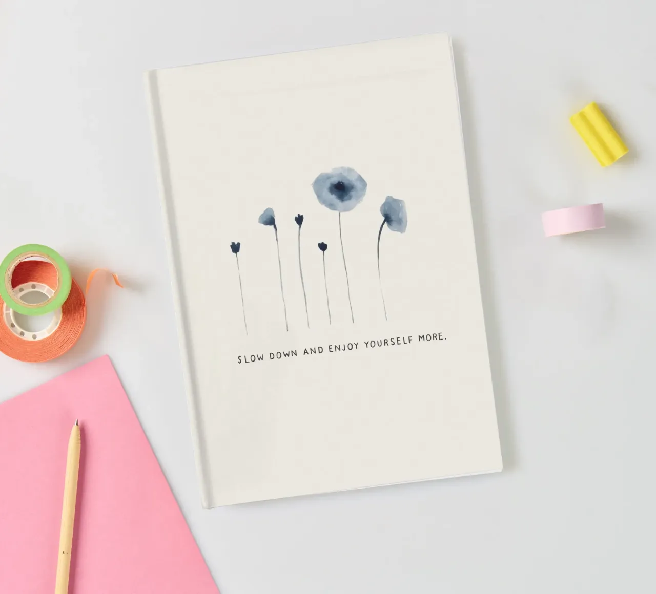 Slow Down And Enjoy Yourself More notebook by treechild