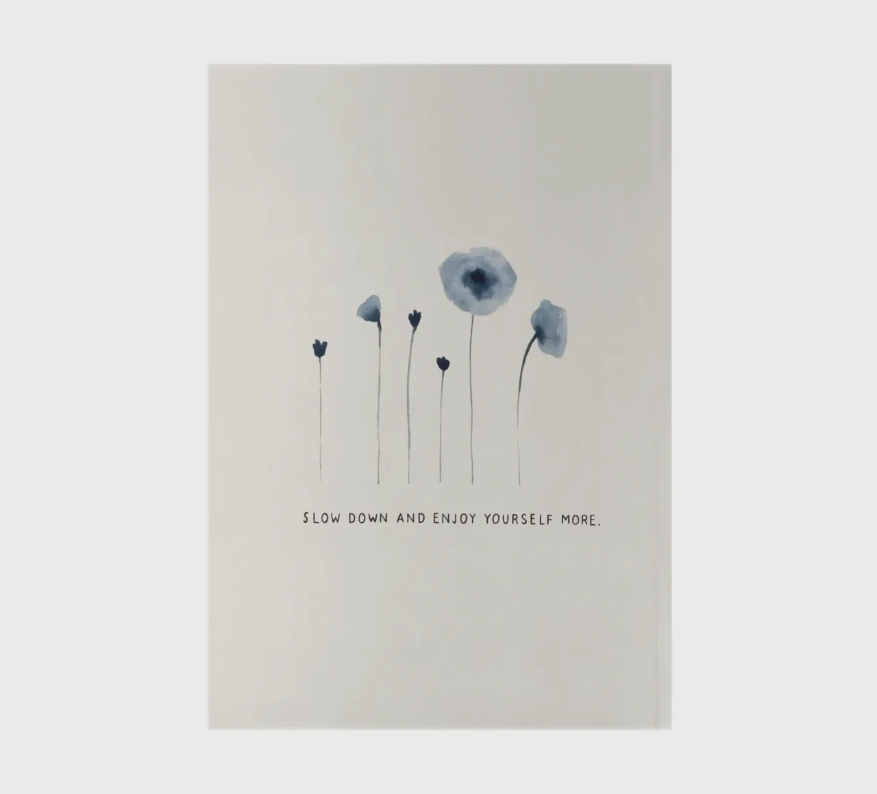 Slow Down And Enjoy Yourself More notebook by treechild