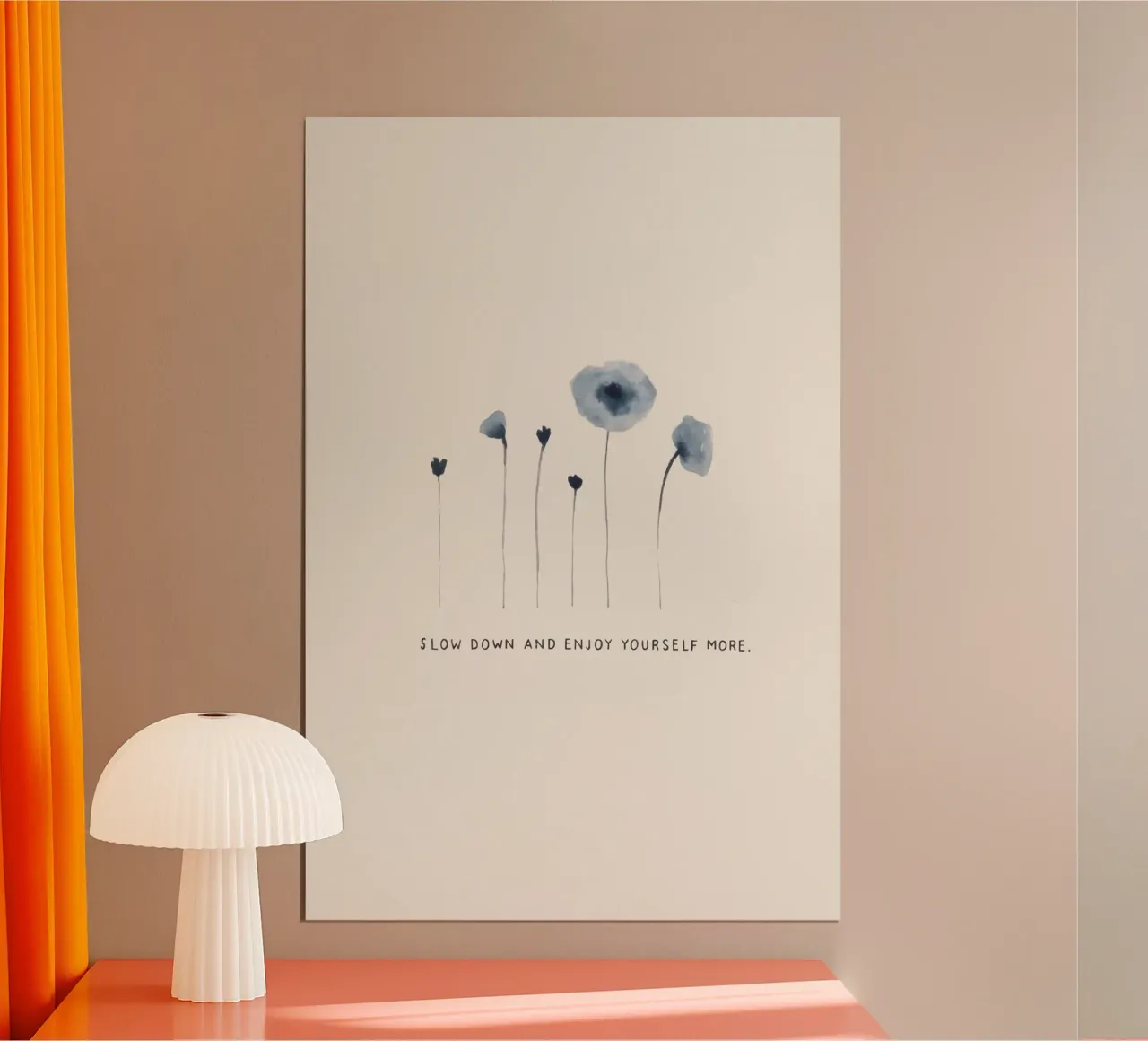 Slow Down And Enjoy Yourself More Hahnemühle von treechild