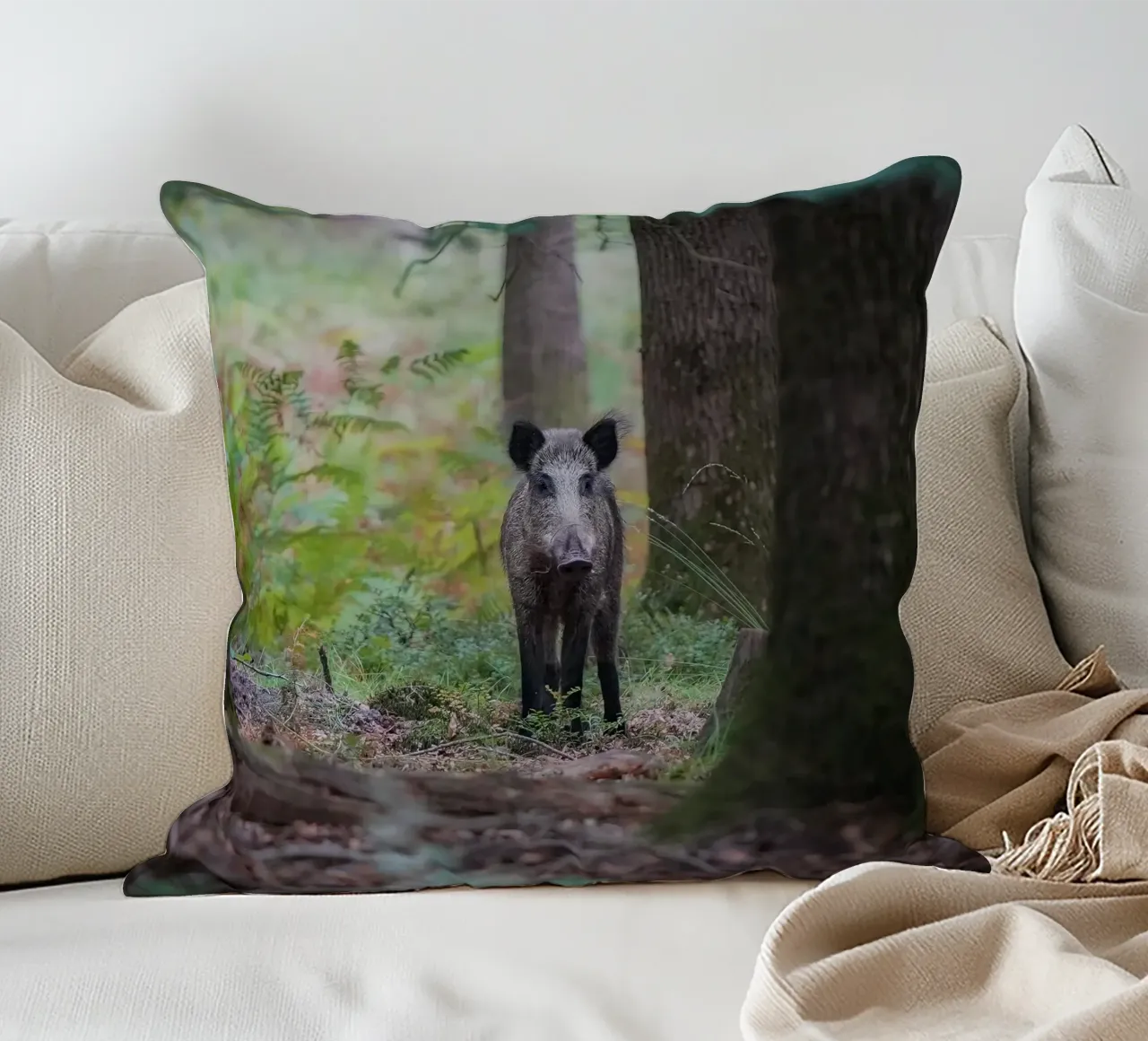 Cinghiale cuscino da Tom's Wildlife