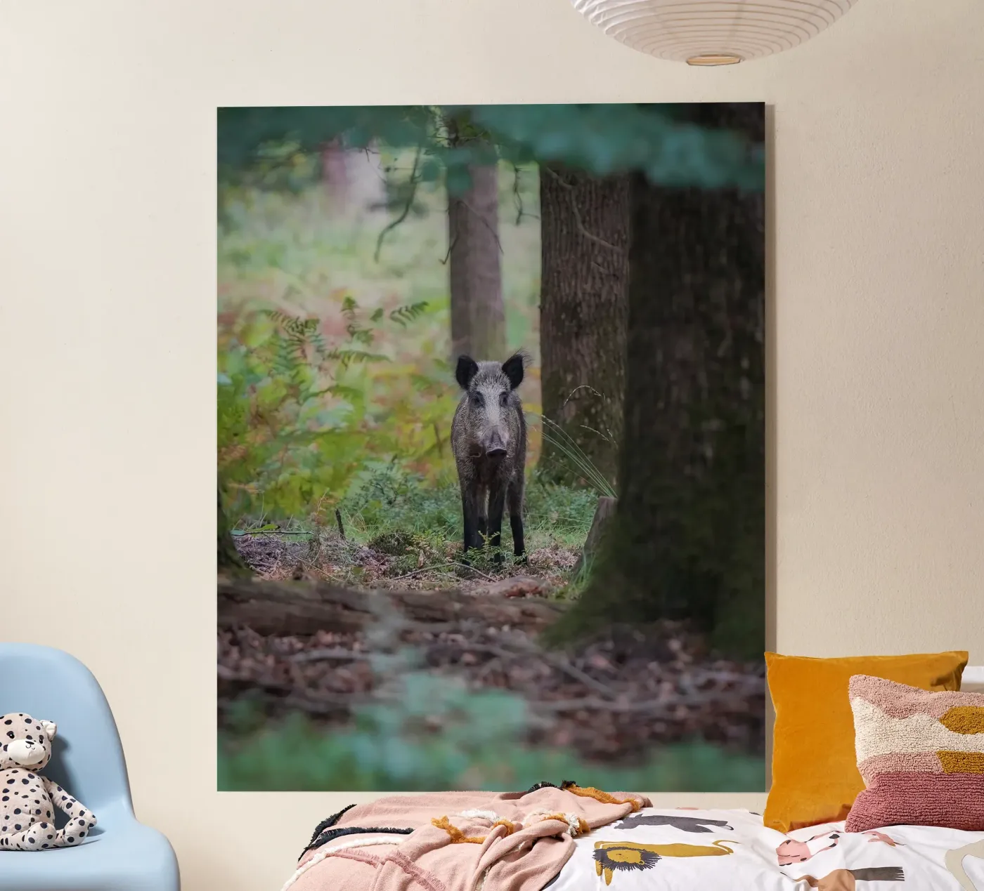 Wild boar acrylic glass by Tom's Wildlife