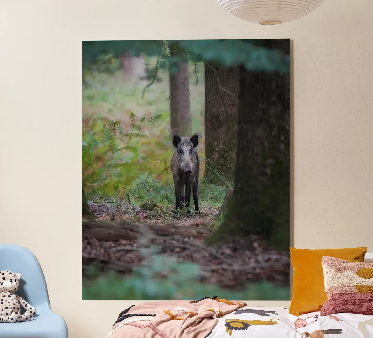 Cinghiale plexiglass da Tom's Wildlife