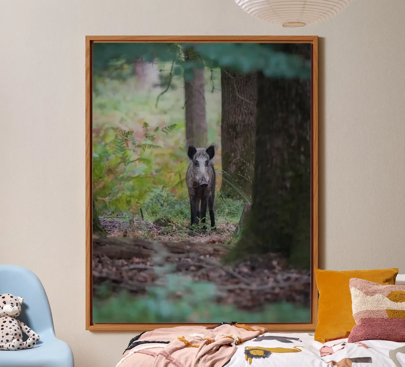 Wild boar pannello forex da Tom's Wildlife