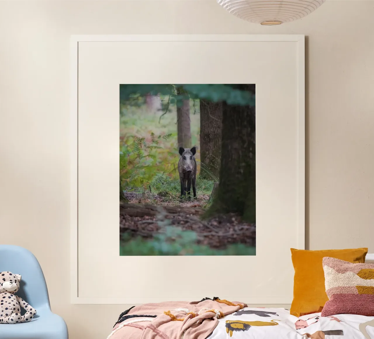 Cinghiale poster da Tom's Wildlife