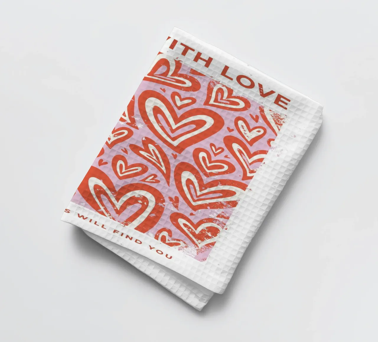 farlo con amore canovaccio da cucina da 🎁 NOBELART