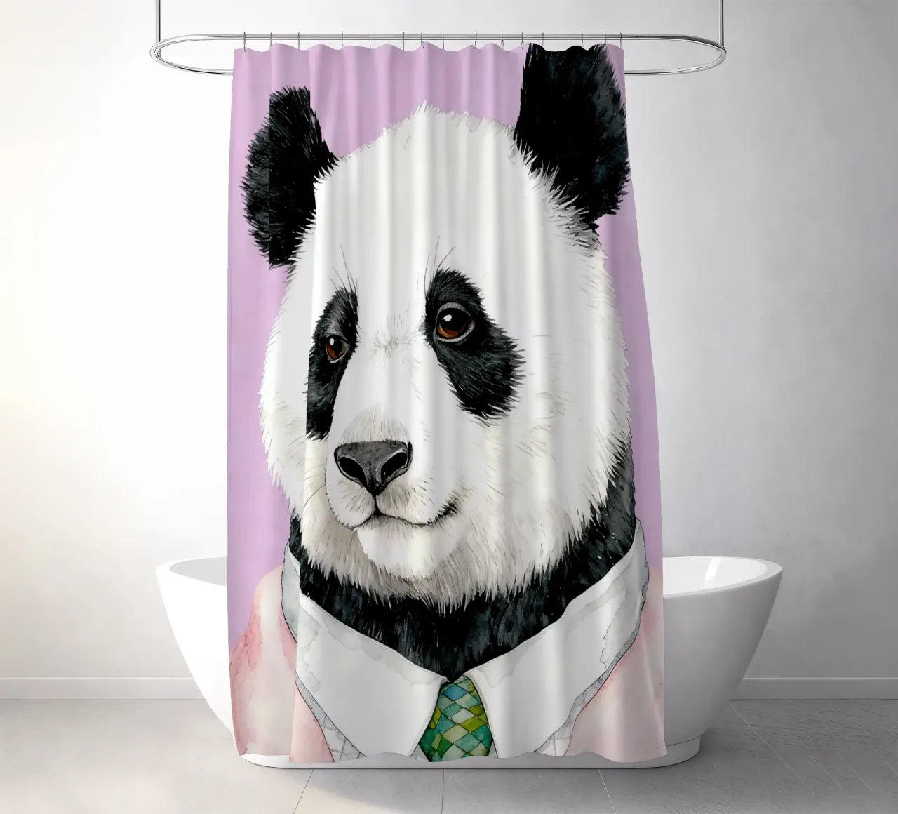 Panda Gentleman tenda da doccia da Attaboy Dsgn