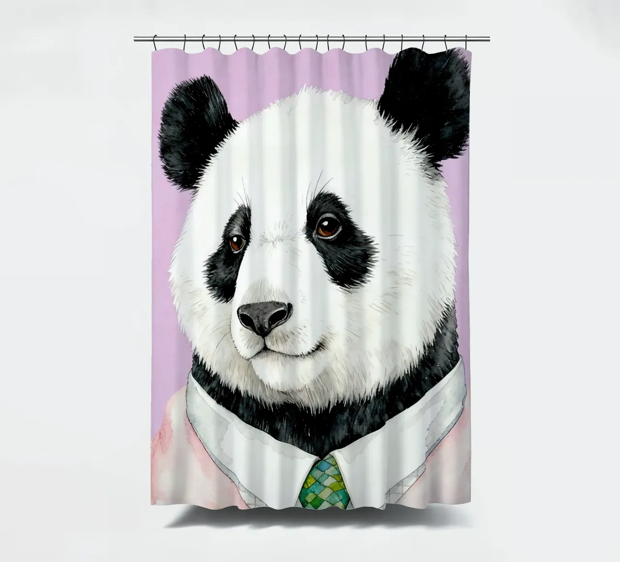 Panda Gentleman tenda da doccia da Attaboy Dsgn