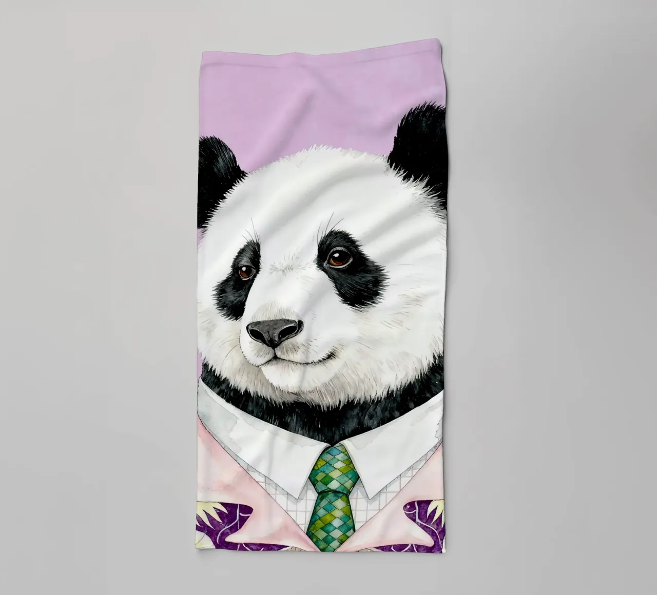 Panda Gentleman asciugamano da bagno da Attaboy Dsgn