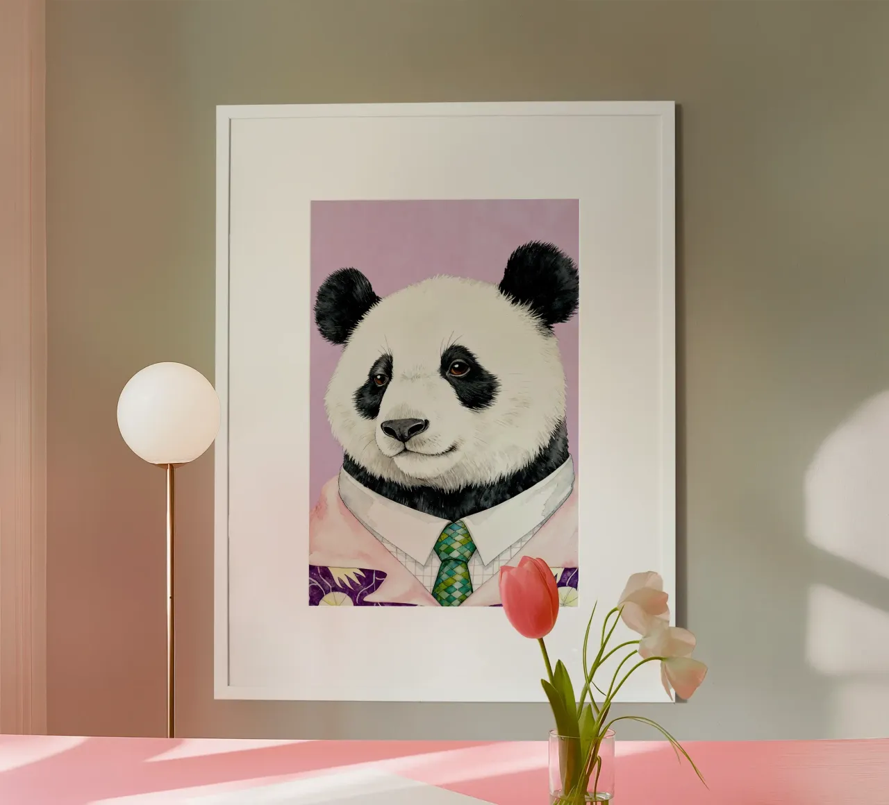 Panda Gentleman carta hahnemühle da Attaboy Dsgn