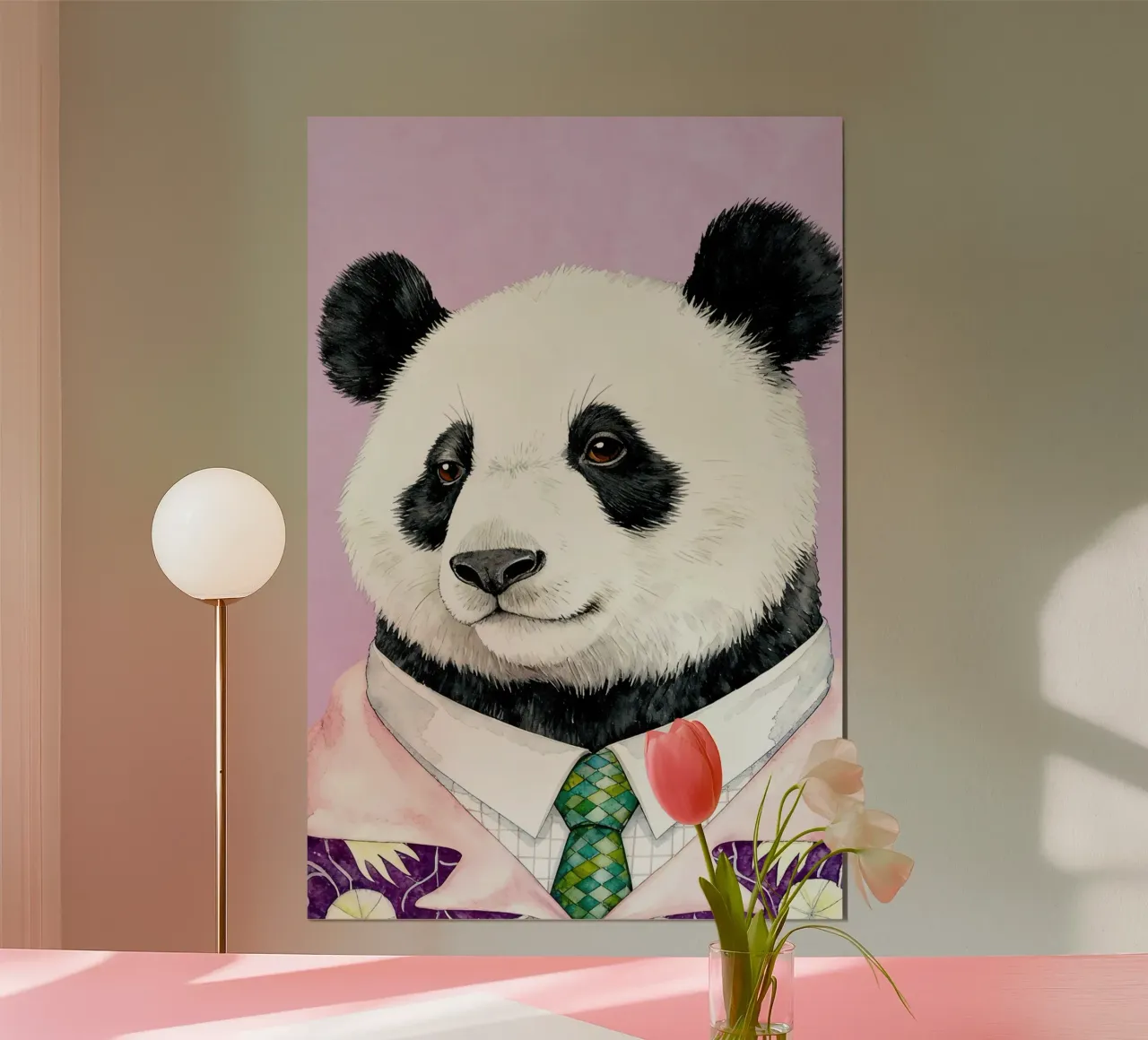 Panda Gentleman carta hahnemühle da Attaboy Dsgn