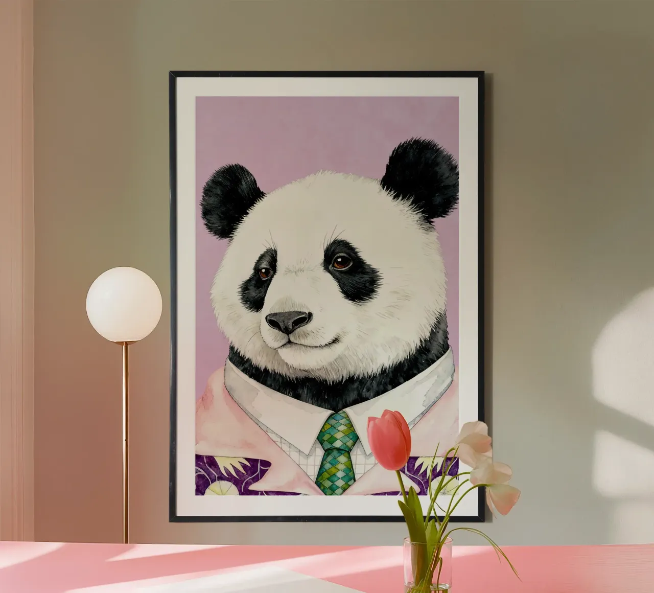 Panda Gentleman carta hahnemühle da Attaboy Dsgn