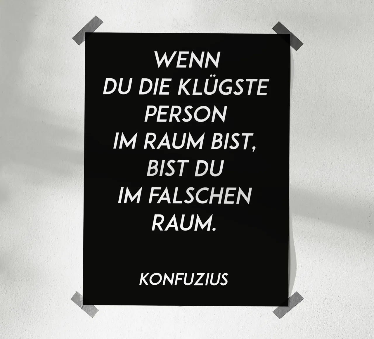 Zitat Konfuzius carta hahnemühle da Puschkinowa