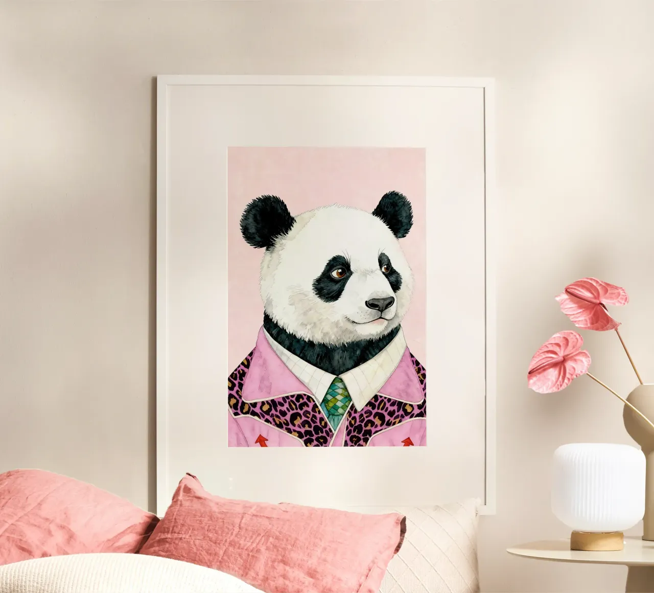 Panda illustration carta hahnemühle da Attaboy Dsgn