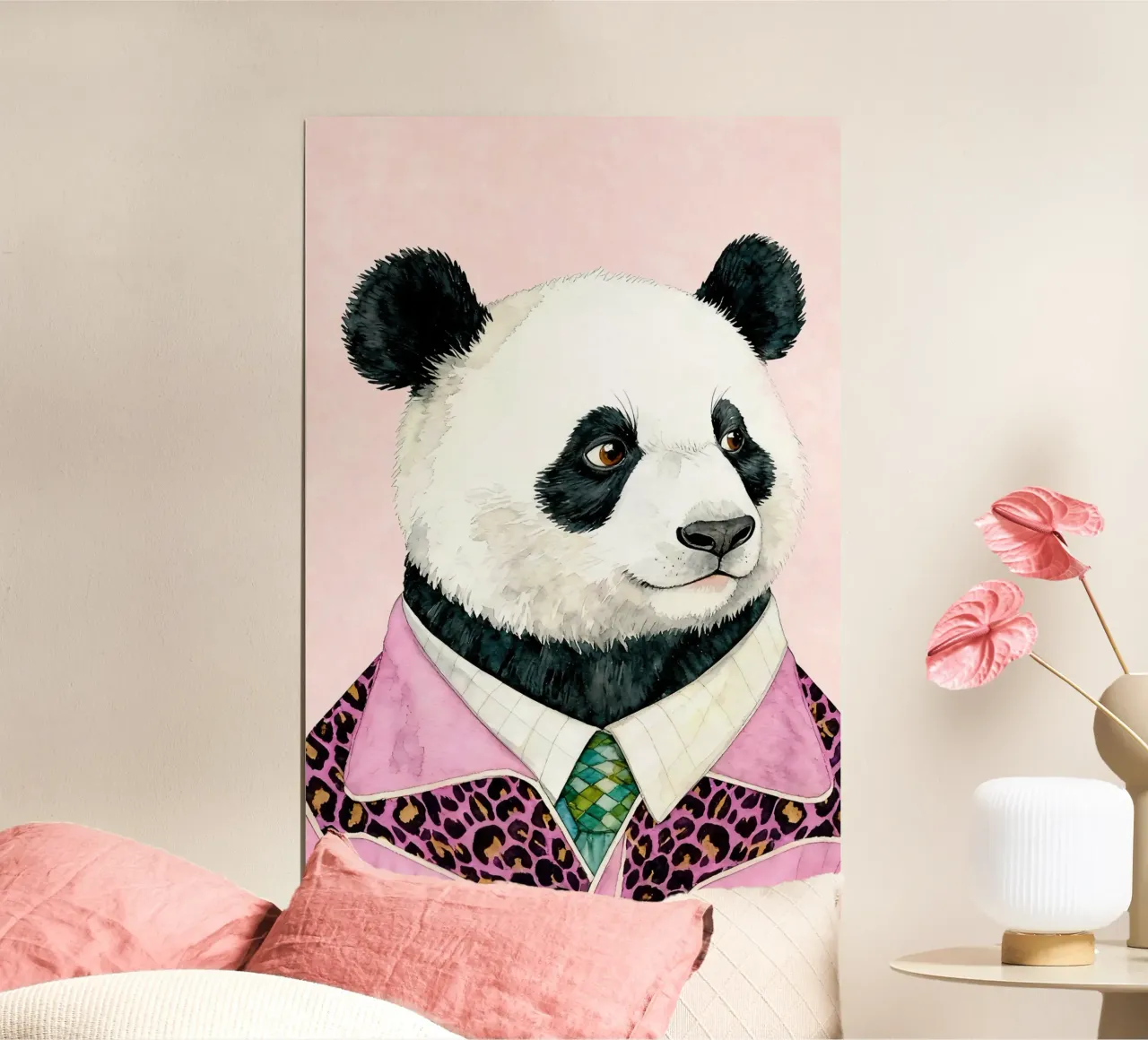 Panda illustration carta hahnemühle da Attaboy Dsgn