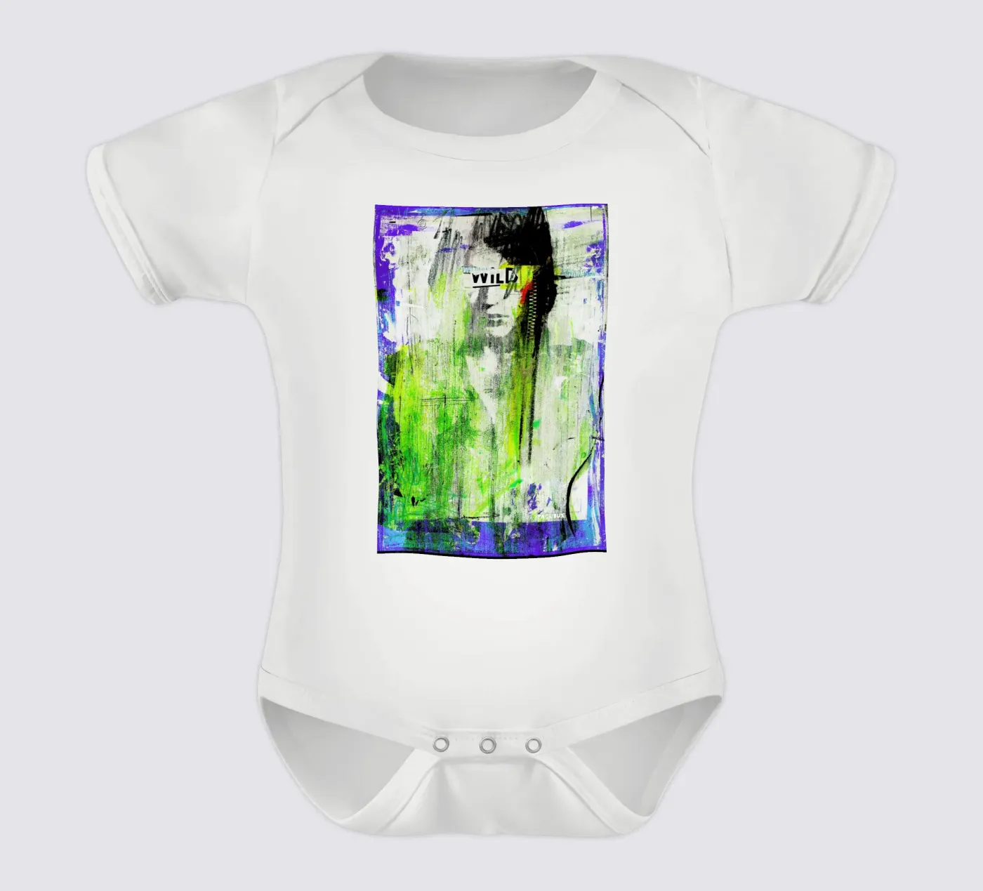 Combattre Kurzarm Babybody von Sandrine Pagnoux