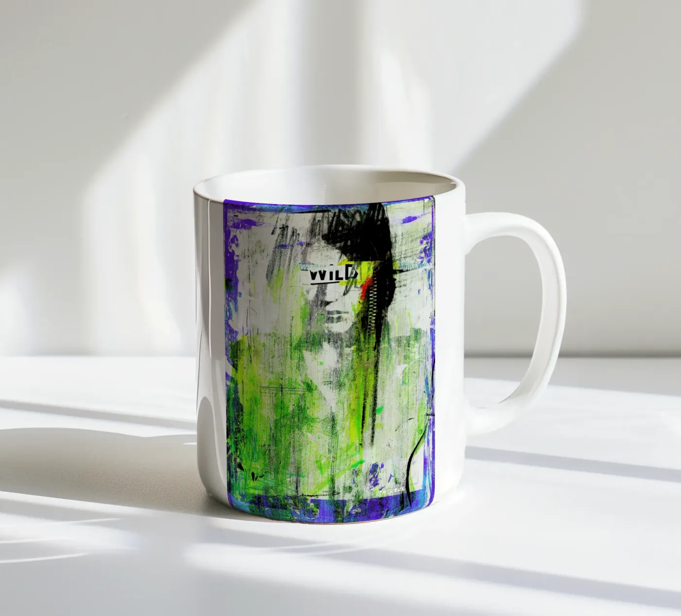 Combattre ceramic mug by Sandrine Pagnoux