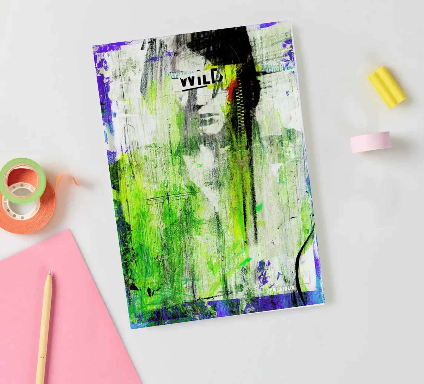 Combattre notebook by Sandrine Pagnoux