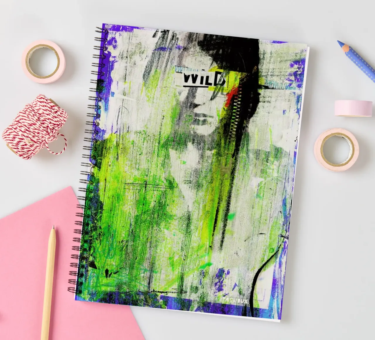 Combattre spiral notebook by Sandrine Pagnoux