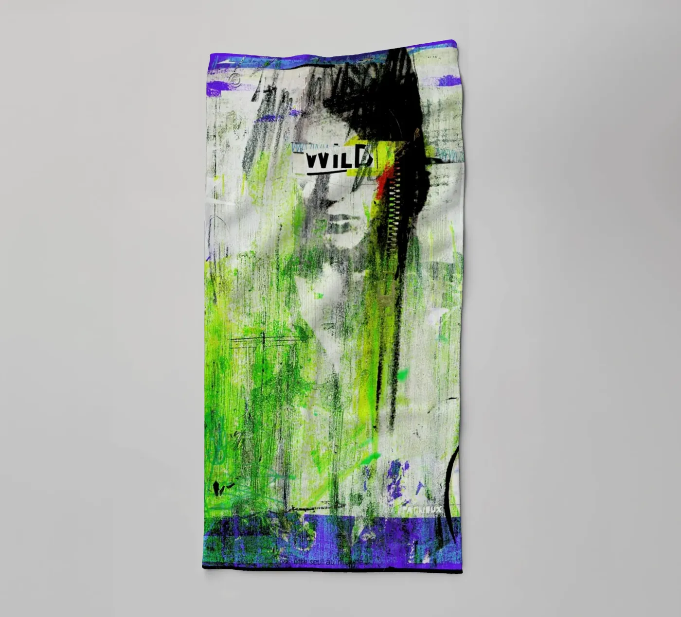 Combattre towel by Sandrine Pagnoux
