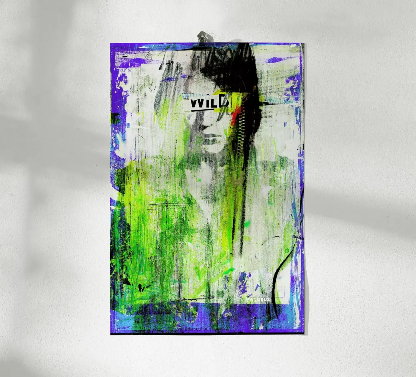 Combattre poster by Sandrine Pagnoux