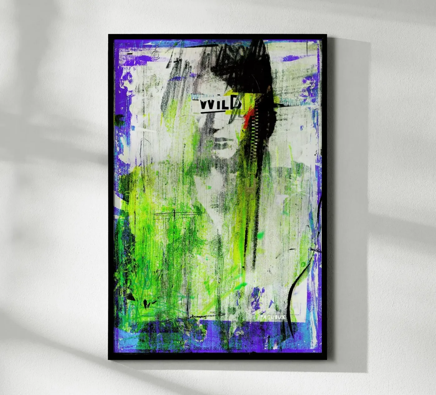 Combattre poster by Sandrine Pagnoux