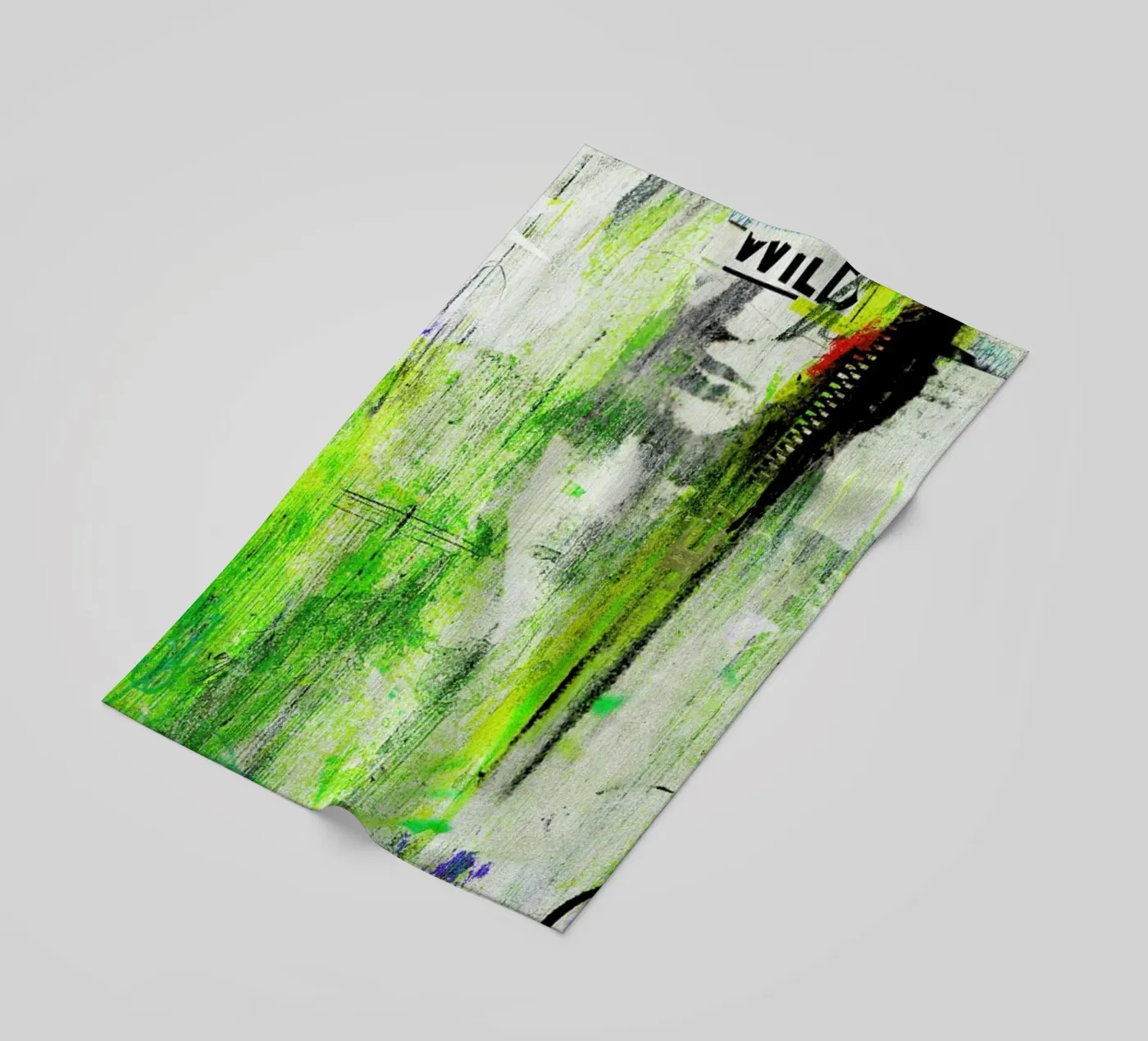 Combattre beach towel by Sandrine Pagnoux