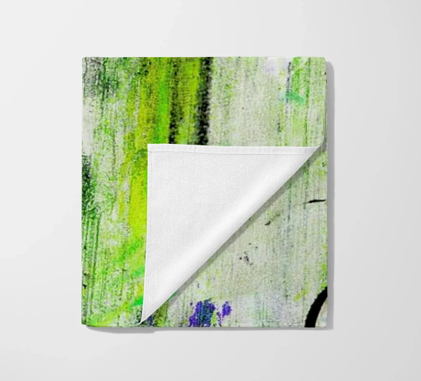 Combattre beach towel by Sandrine Pagnoux