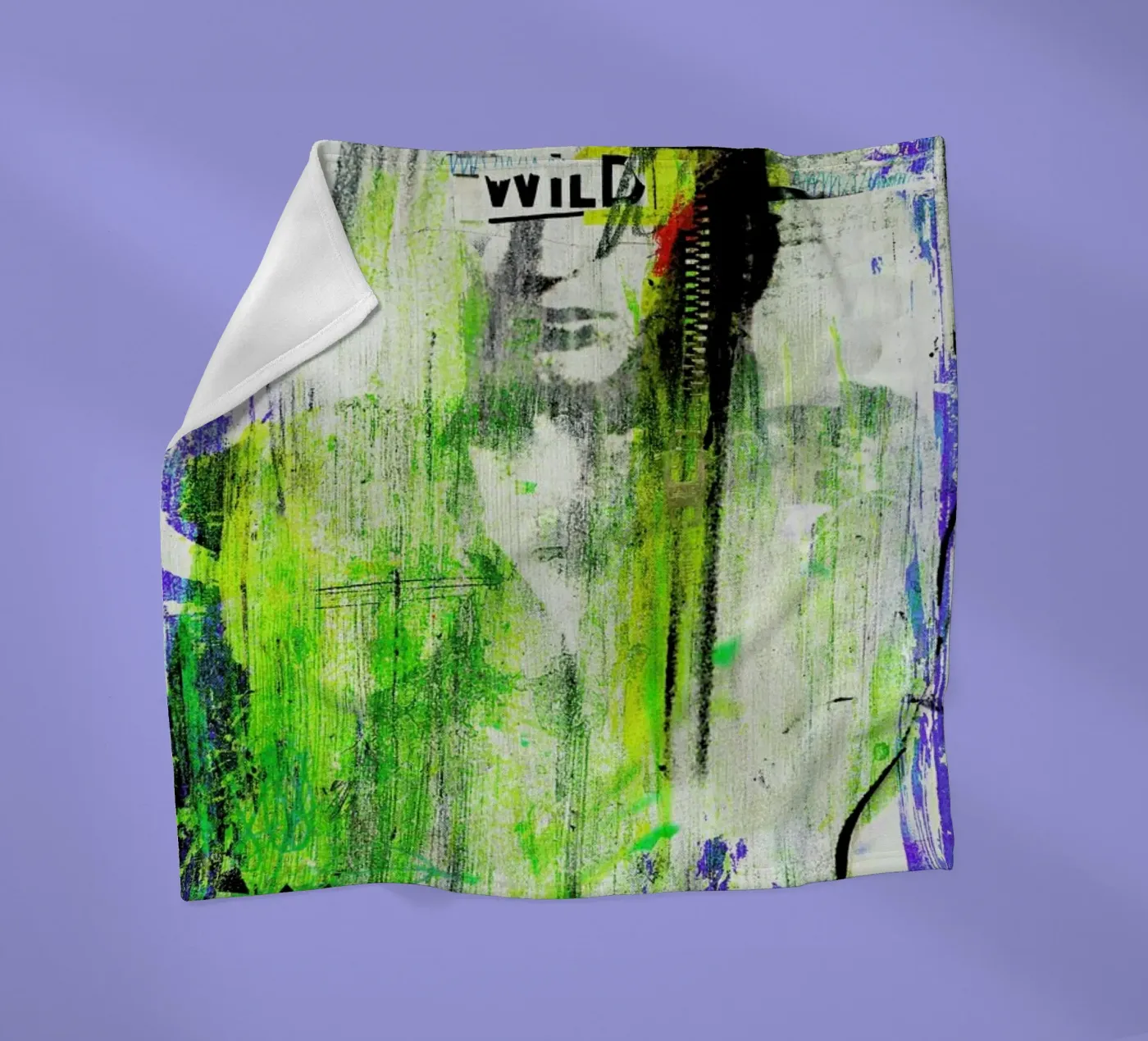 Combattre coperta in pile da Sandrine Pagnoux