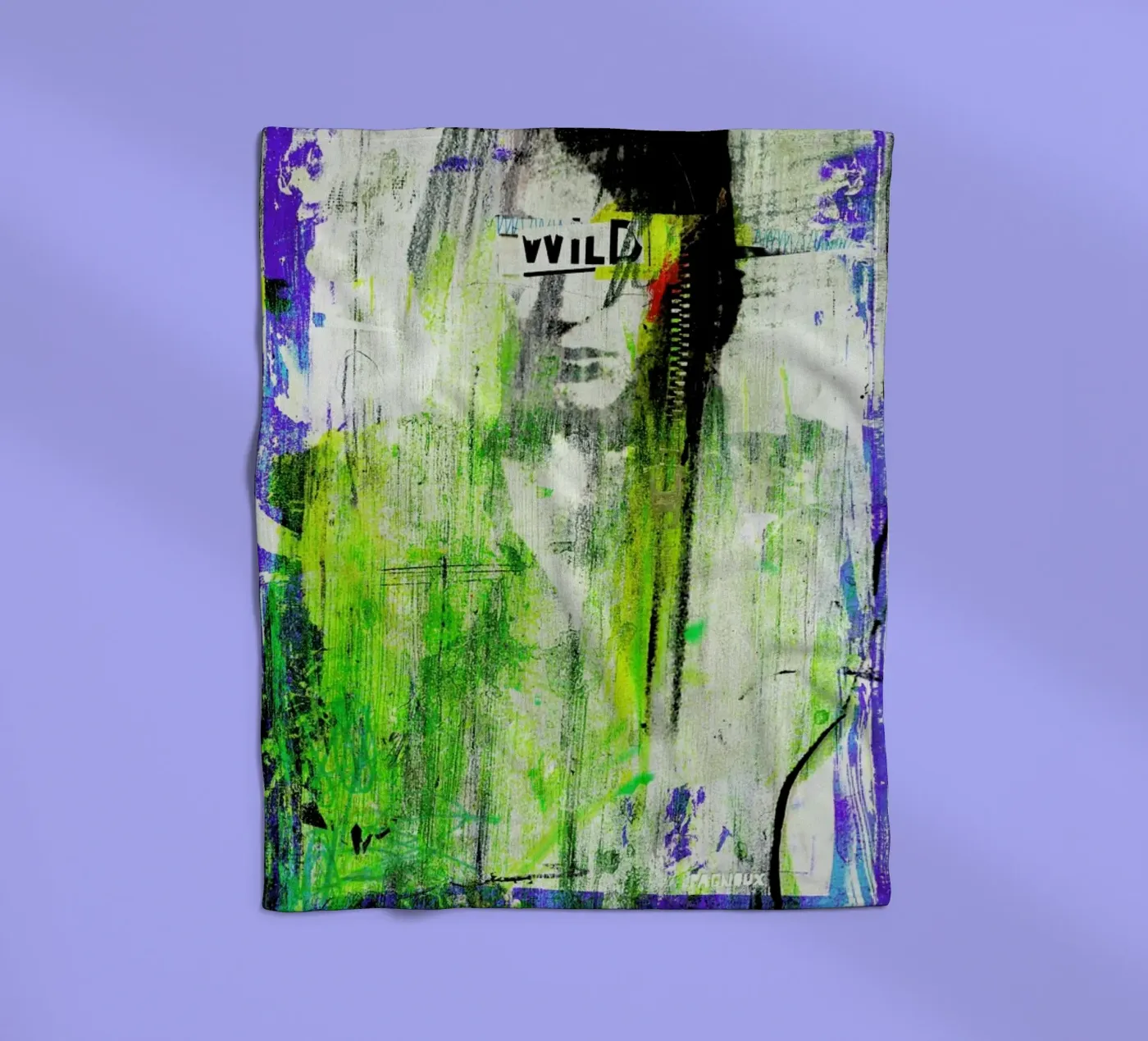 Combattre coperta in pile da Sandrine Pagnoux