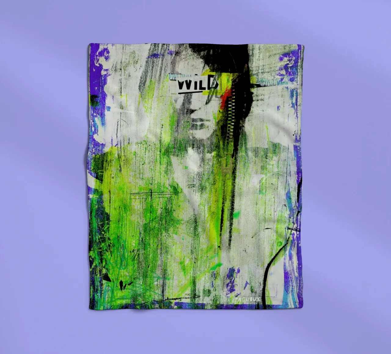 Combattre Fleecedecke von Sandrine Pagnoux