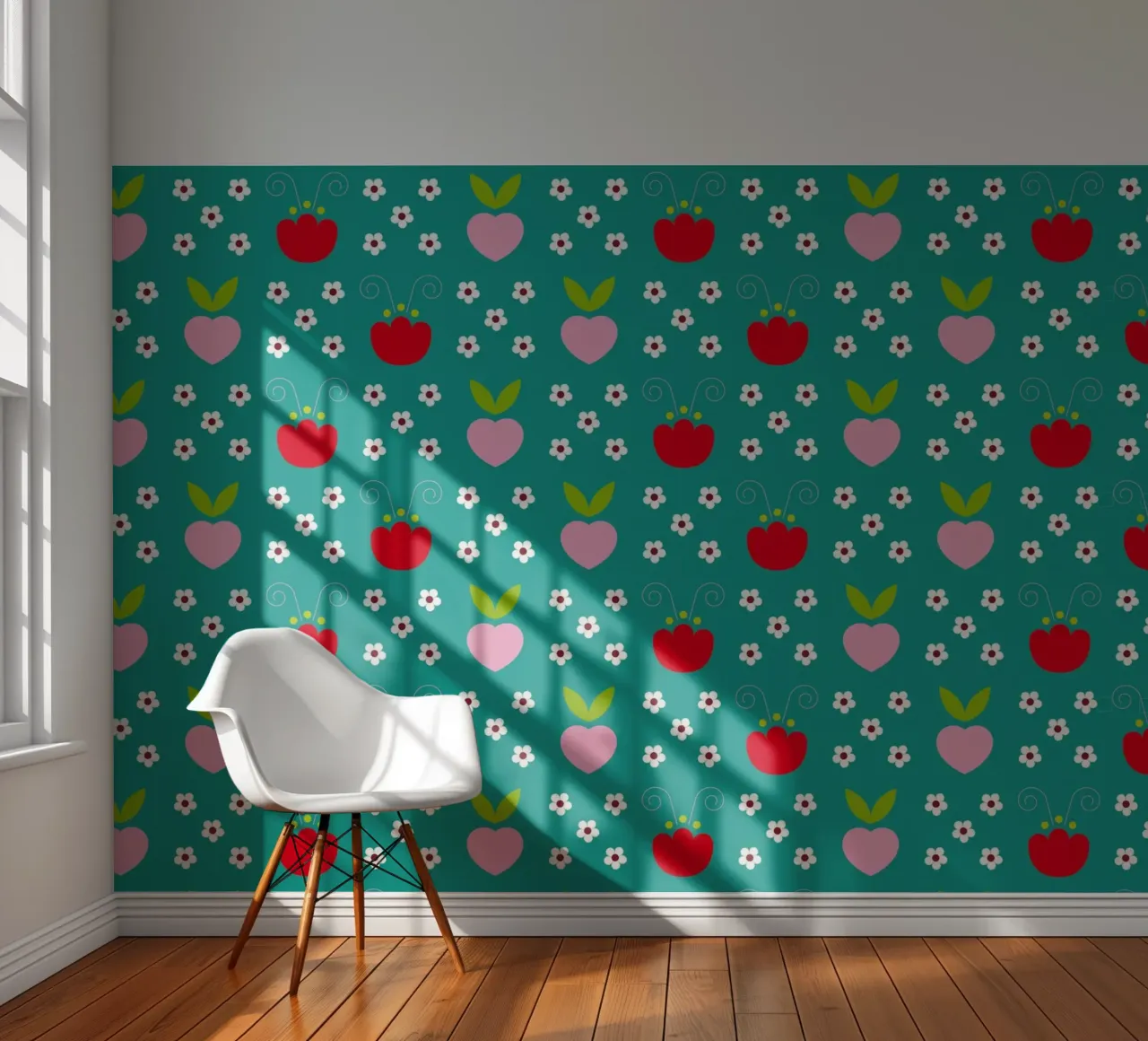 Sample 15 fotobehang van Looks n Brains