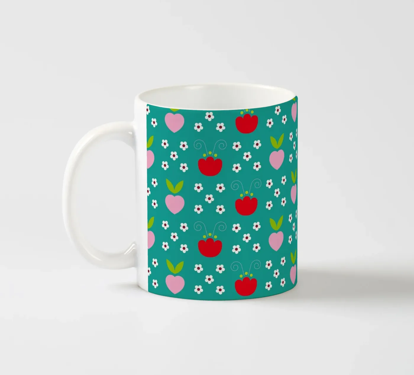 Voorbeeld 15 keramische mok van Looks n Brains