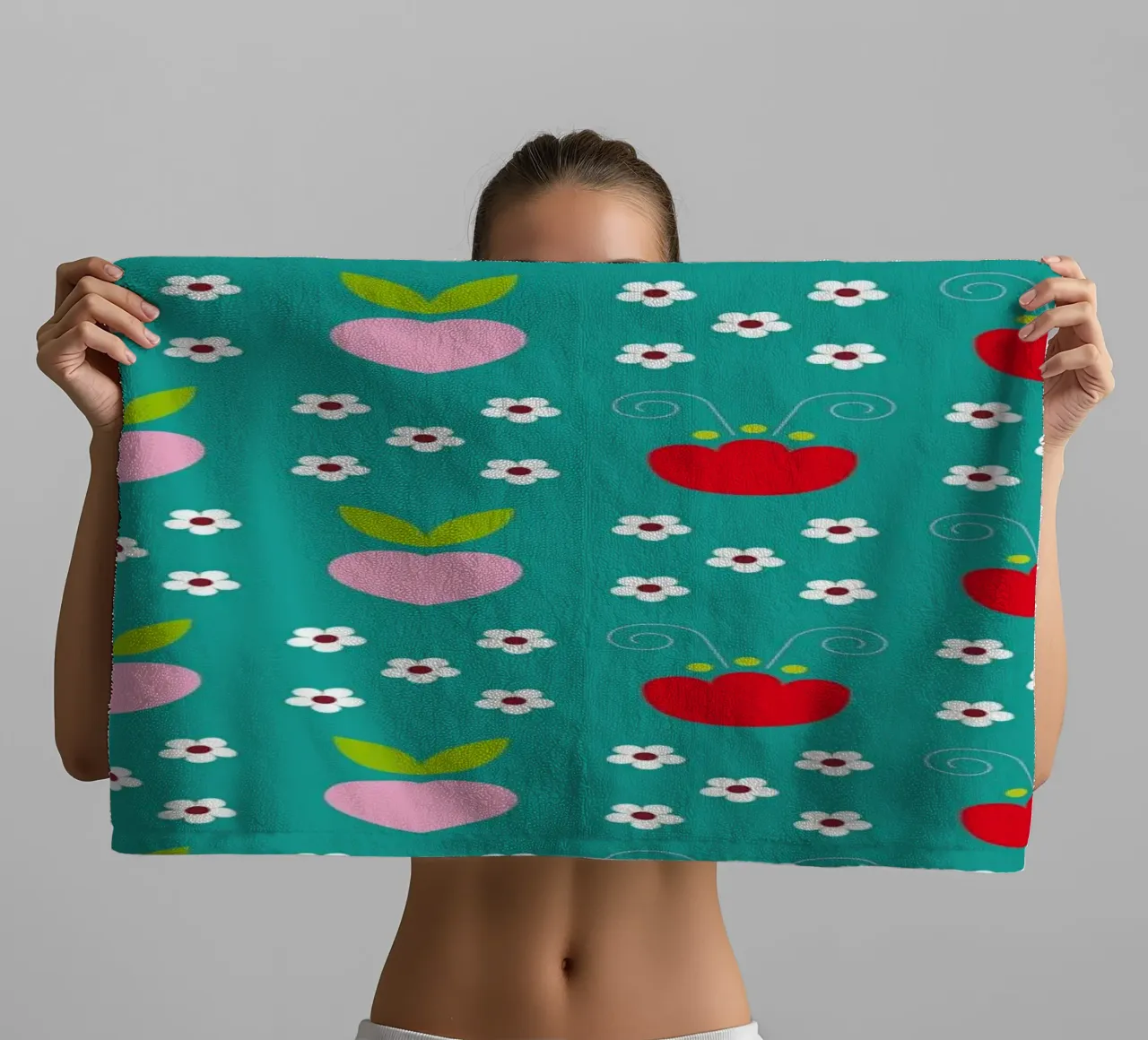 Voorbeeld 15 badhanddoek van Looks n Brains