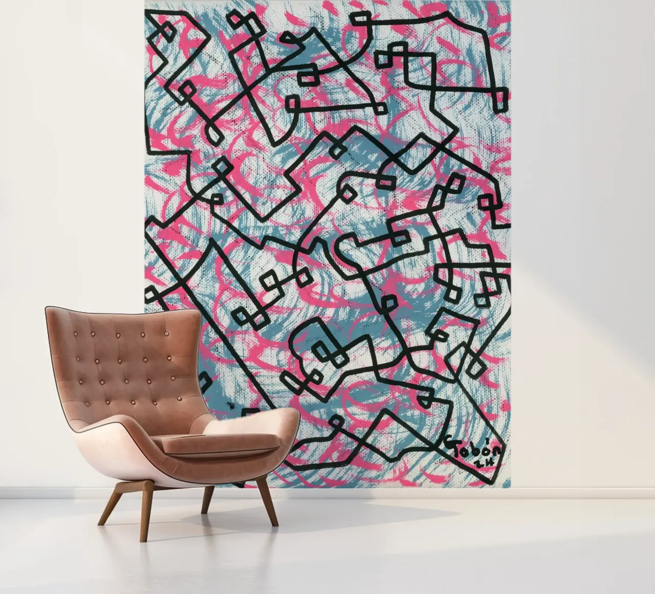 Borders fotobehang van gtobonart