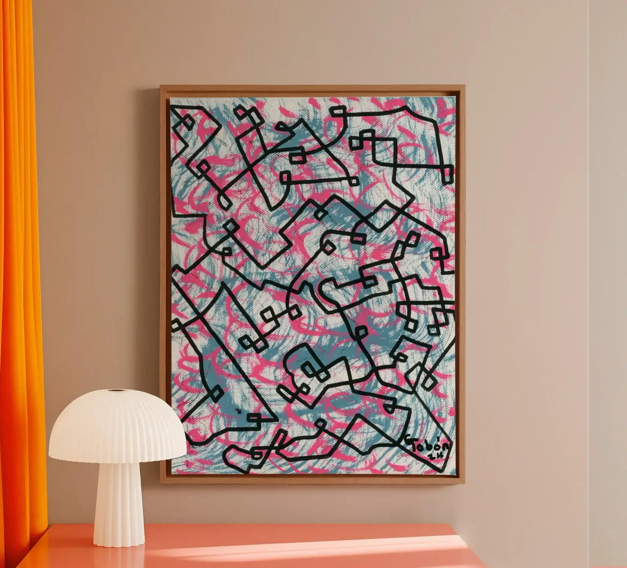 Borders canvas by gtobonart